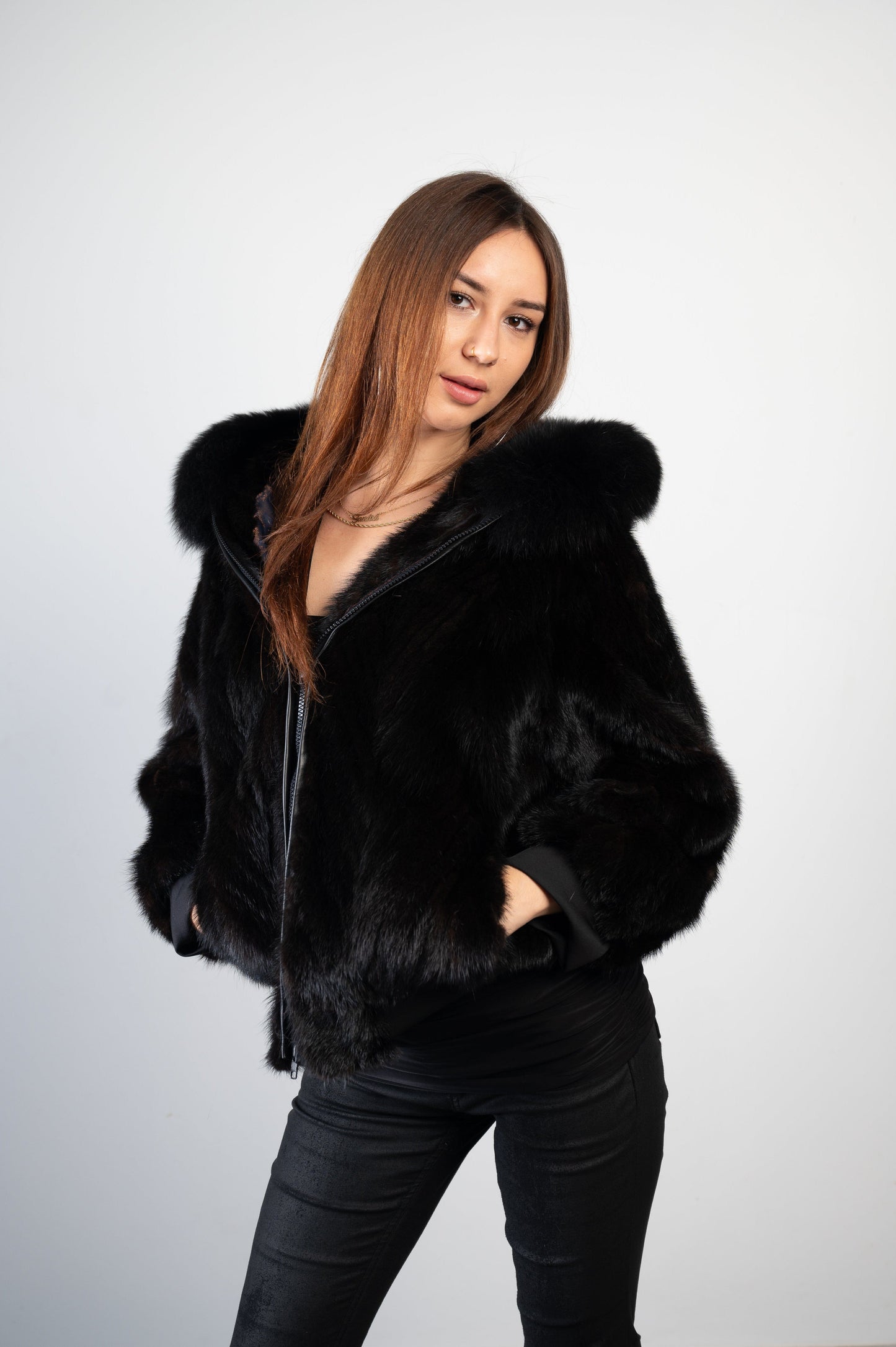 Fur Bomber Jackets Starlight Furs
