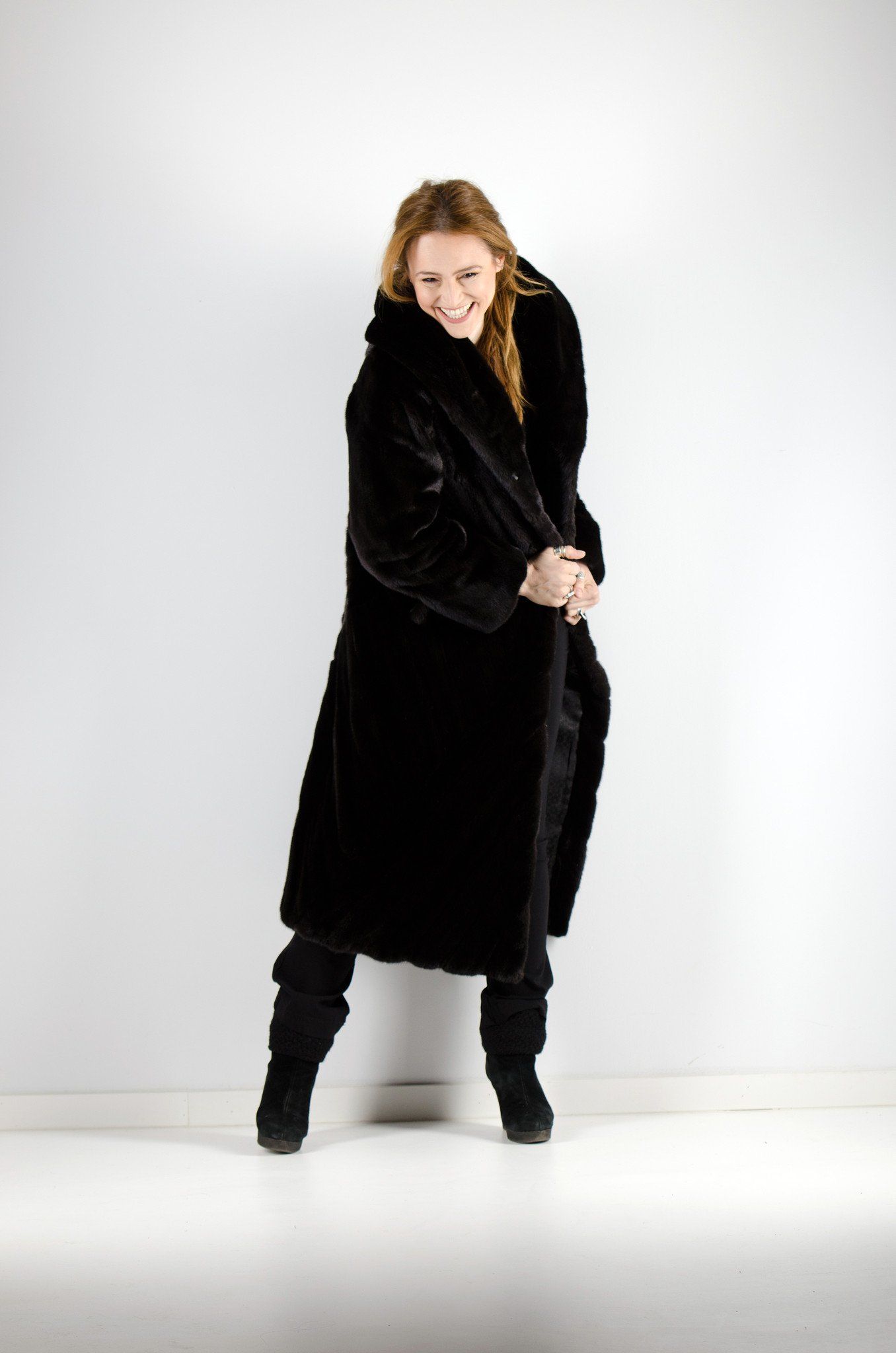 28 | Brown Hooded Mink Coat Coats Starlight Furs 