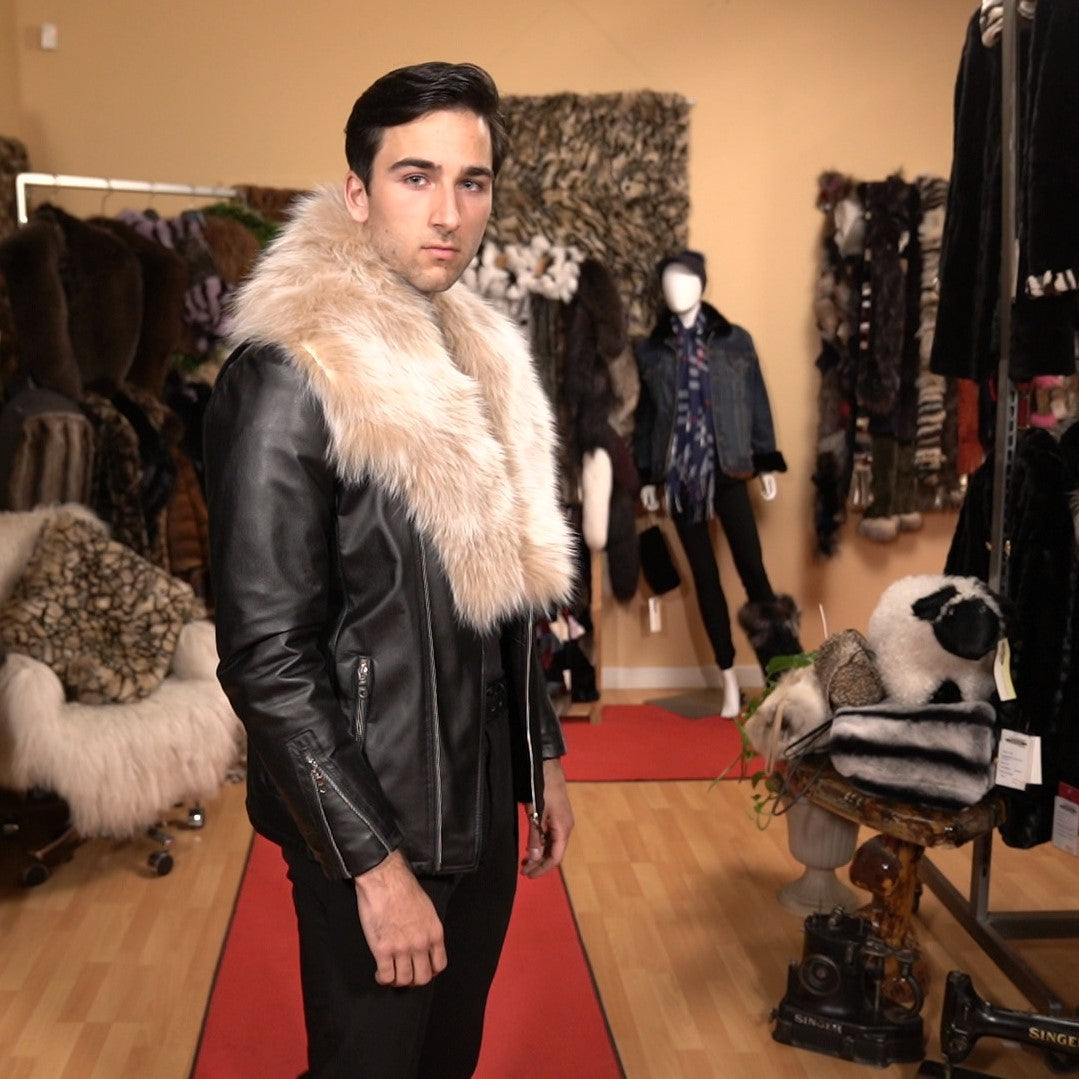 Fox Collar Unisex Accessories Starlight Furs