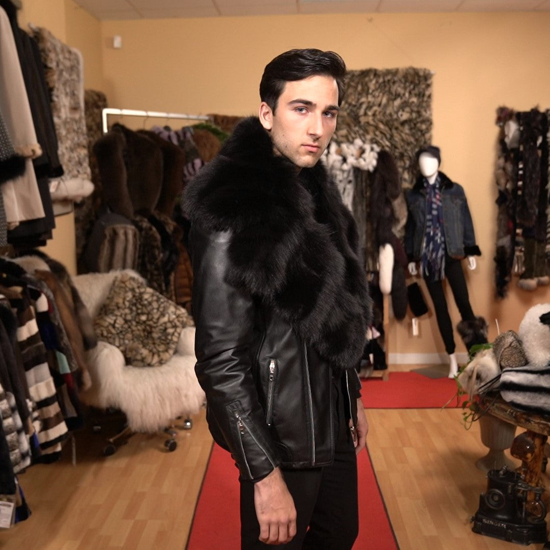 Fox Collar Unisex Accessories Starlight Furs