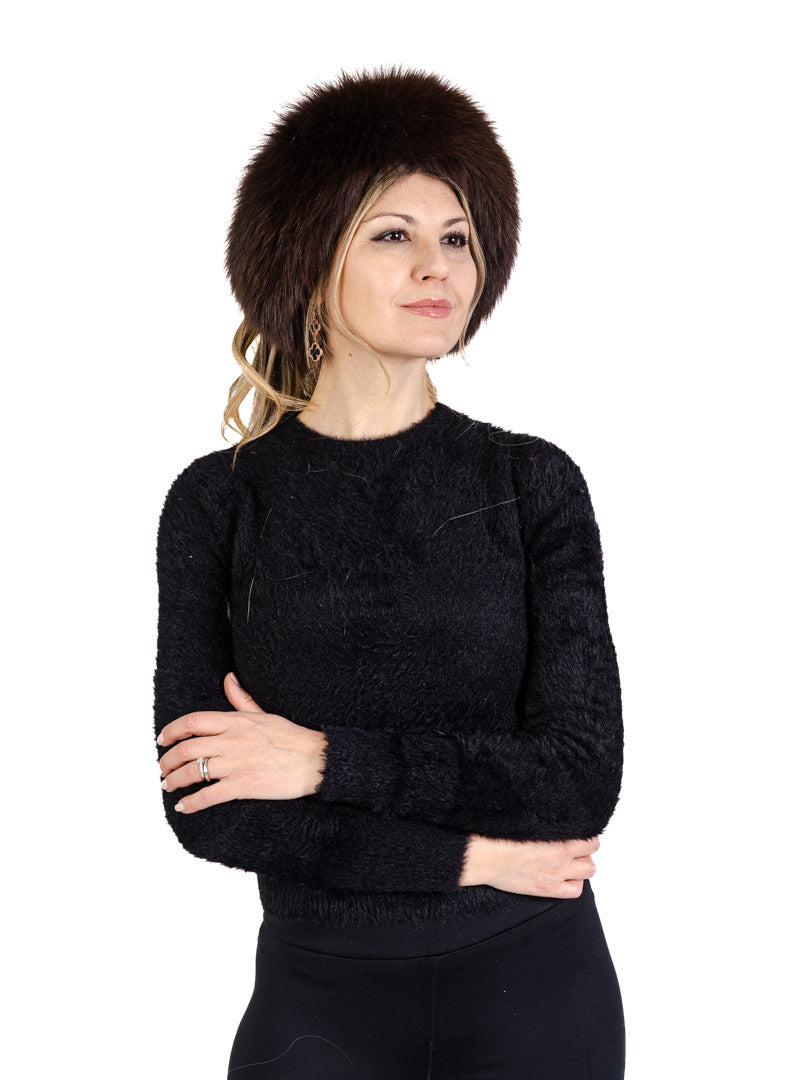 Fox Fur Headband or Neck Warmer Accessories Starlight Furs