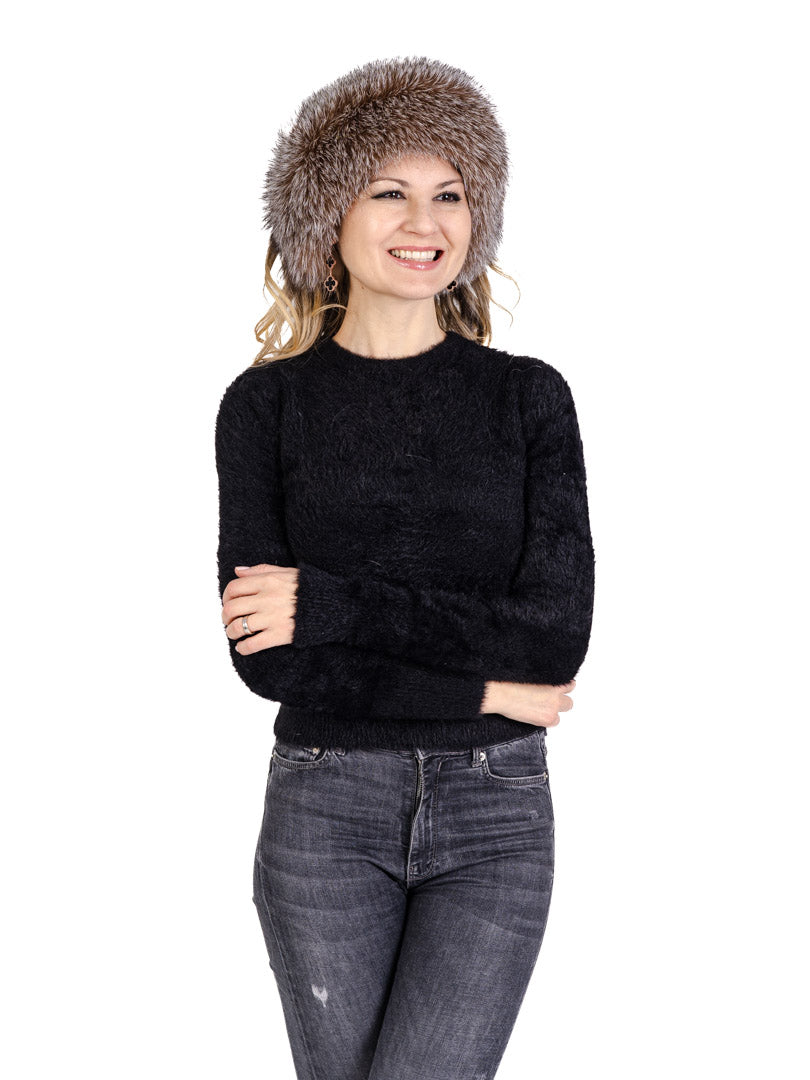Fur Headband or Neck Warmer Starlight Furs