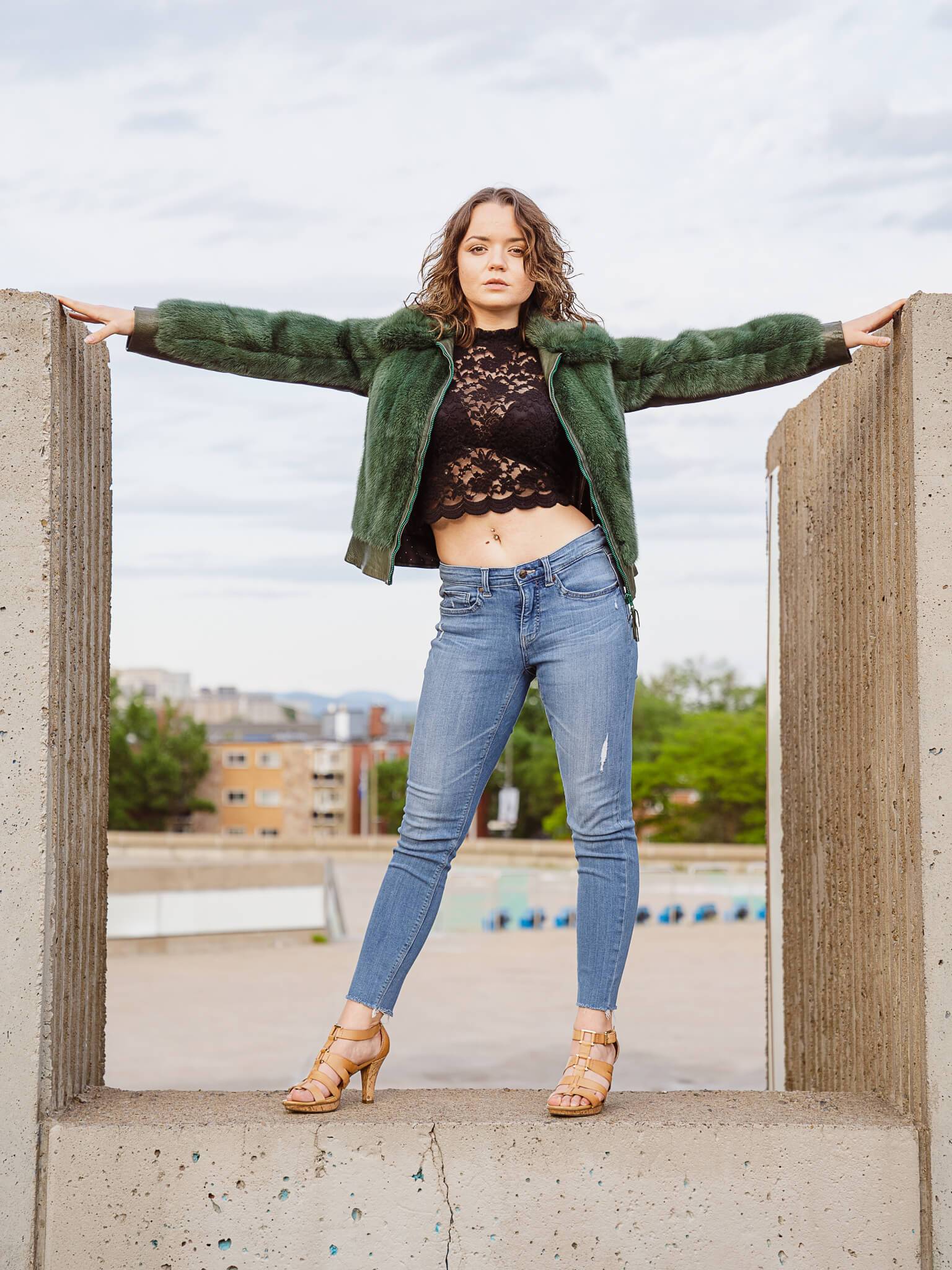 Green Mink Jacket | Starlight Furs Jackets Starlight Furs