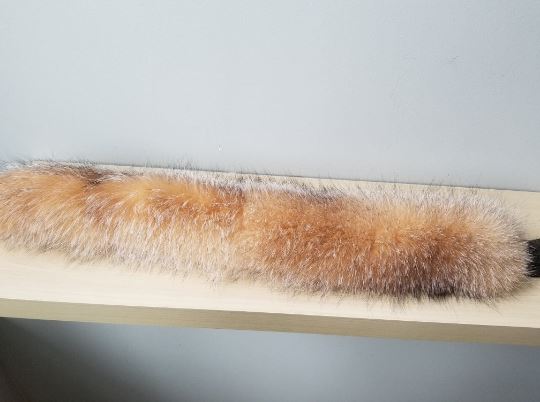 Natural fox fur headband or neck warmer Accessories Starlight Furs 