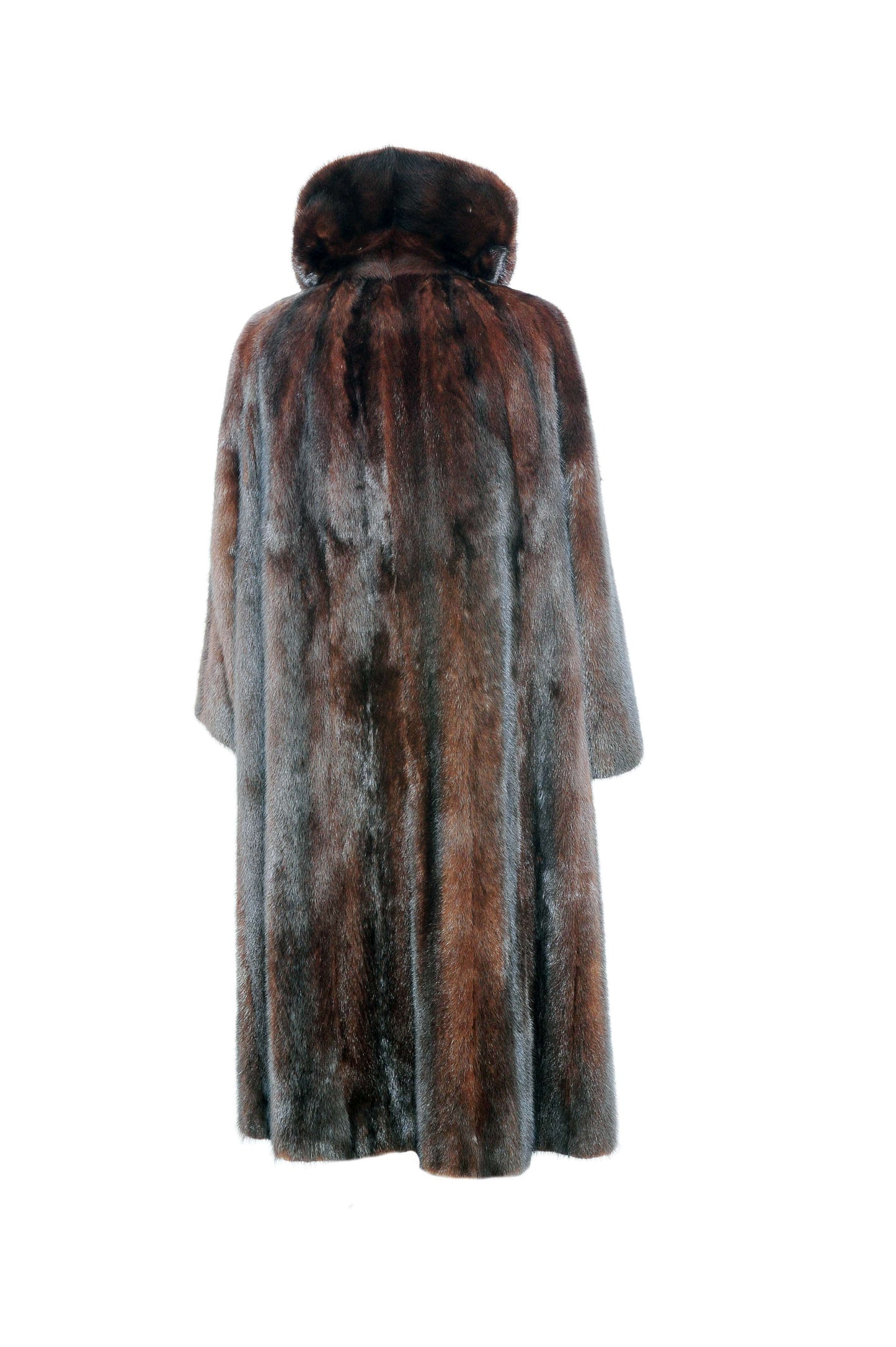 Pre-Owned Mahogany Mink Coat Starlight Furs 