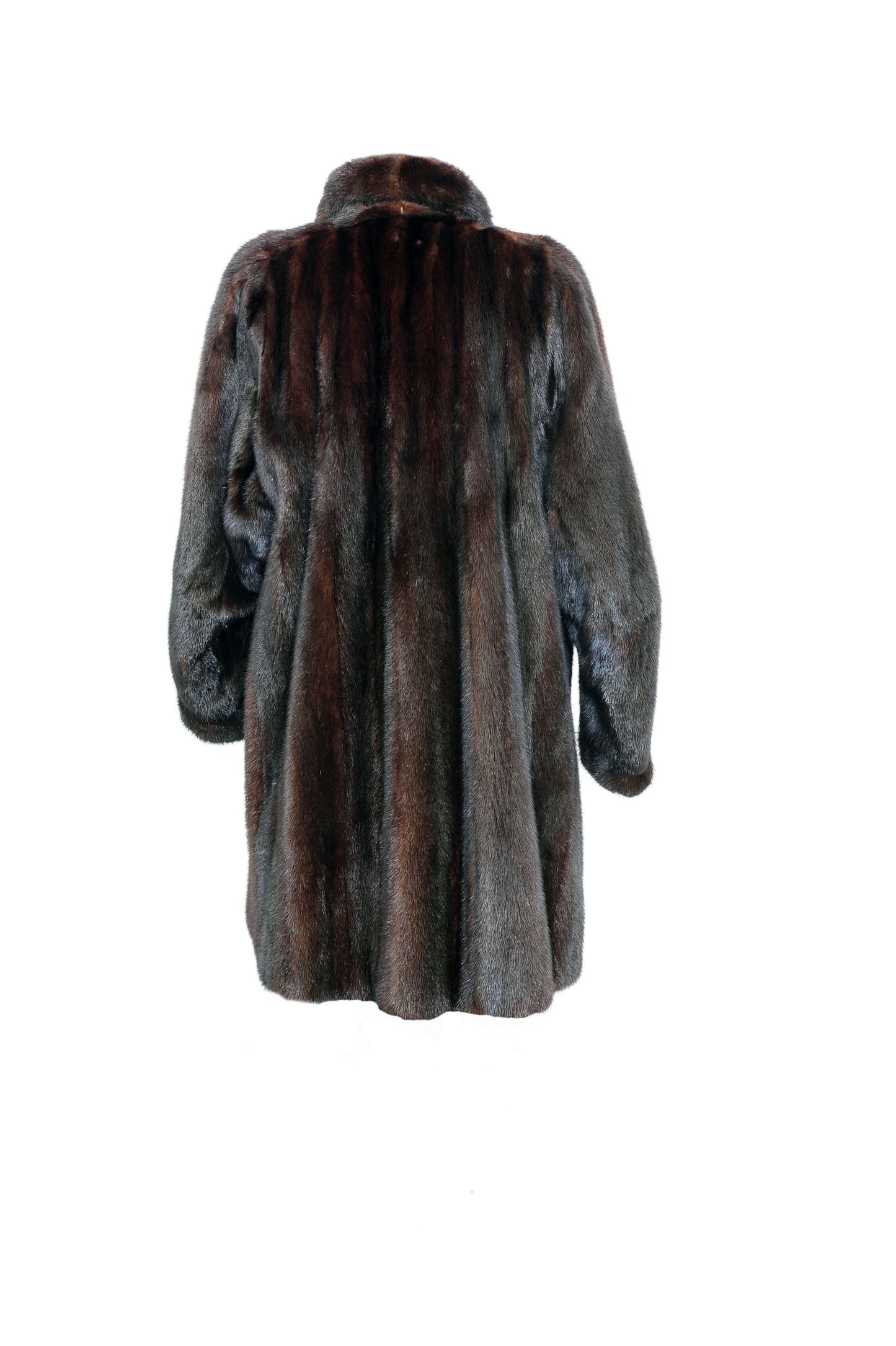 Pre-Owned Mahogany Mink Coat Starlight Furs