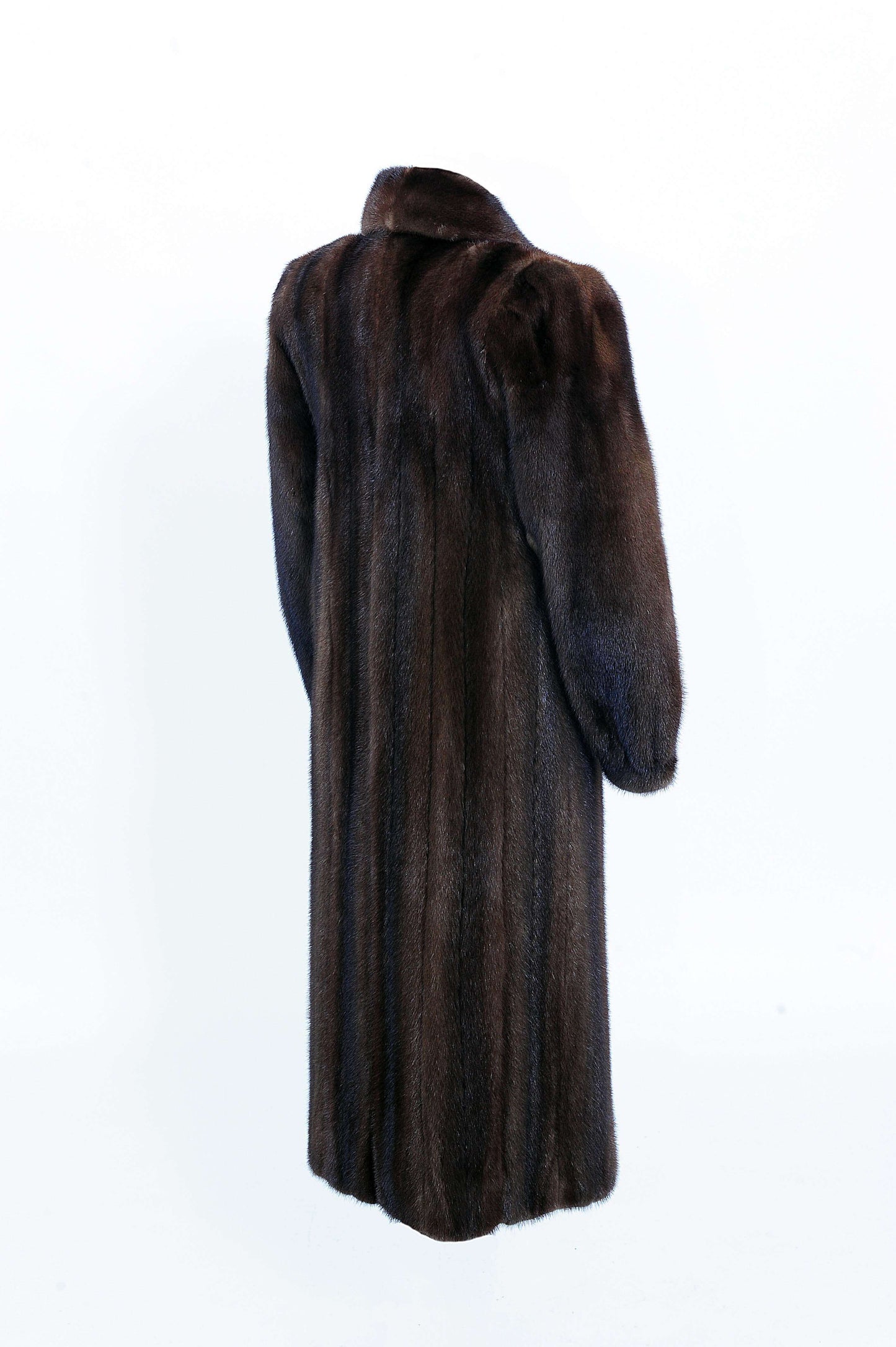 Pre Owned Mahogany Mink Male Fur Coat Starlight Furs