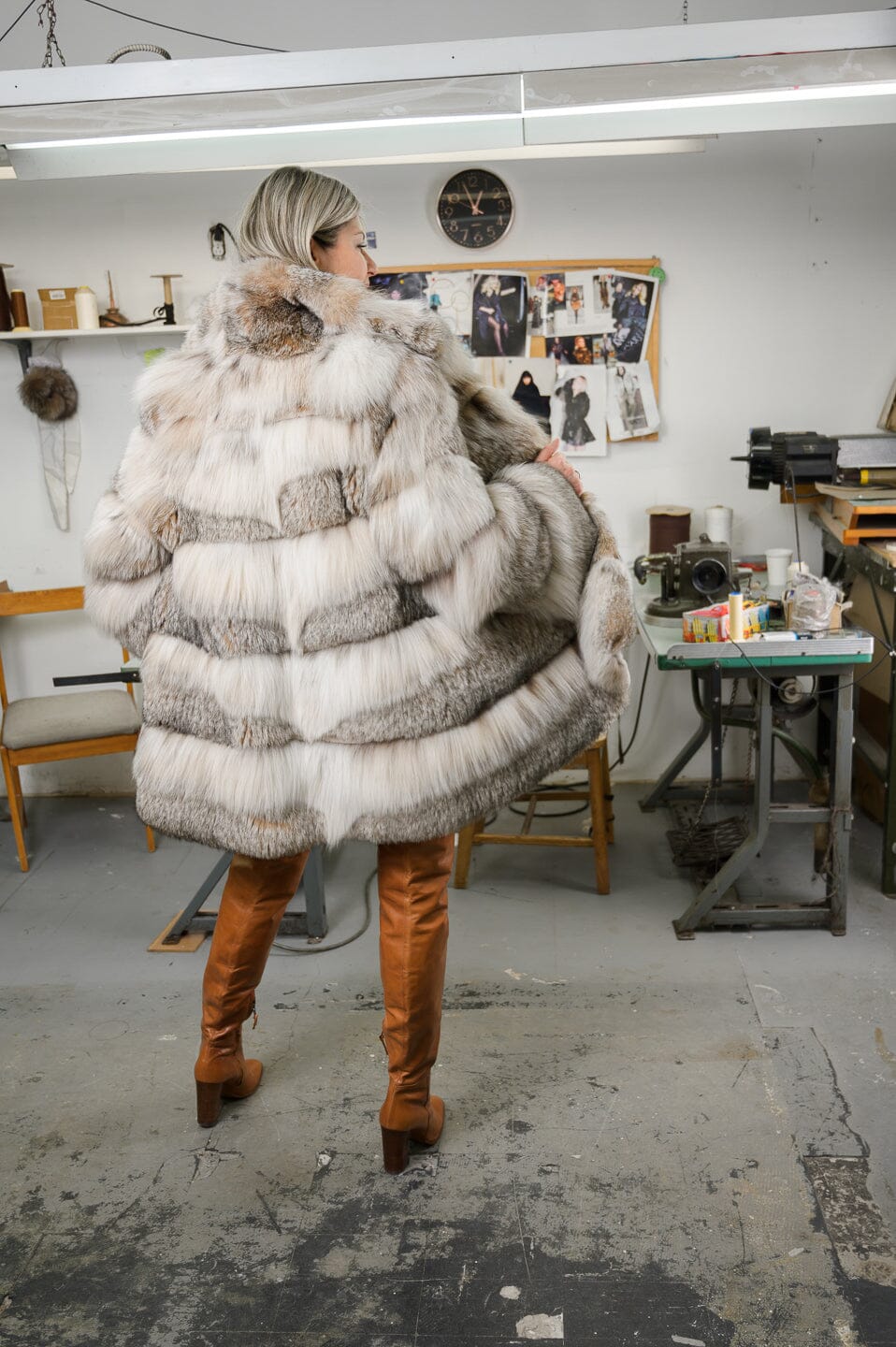Lynx Coat ONLY SOLD IN CANADA Jackets Starlight Furs 