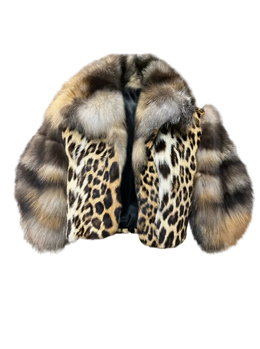Wild Cat Cropped Bolero- CANADA ONLY