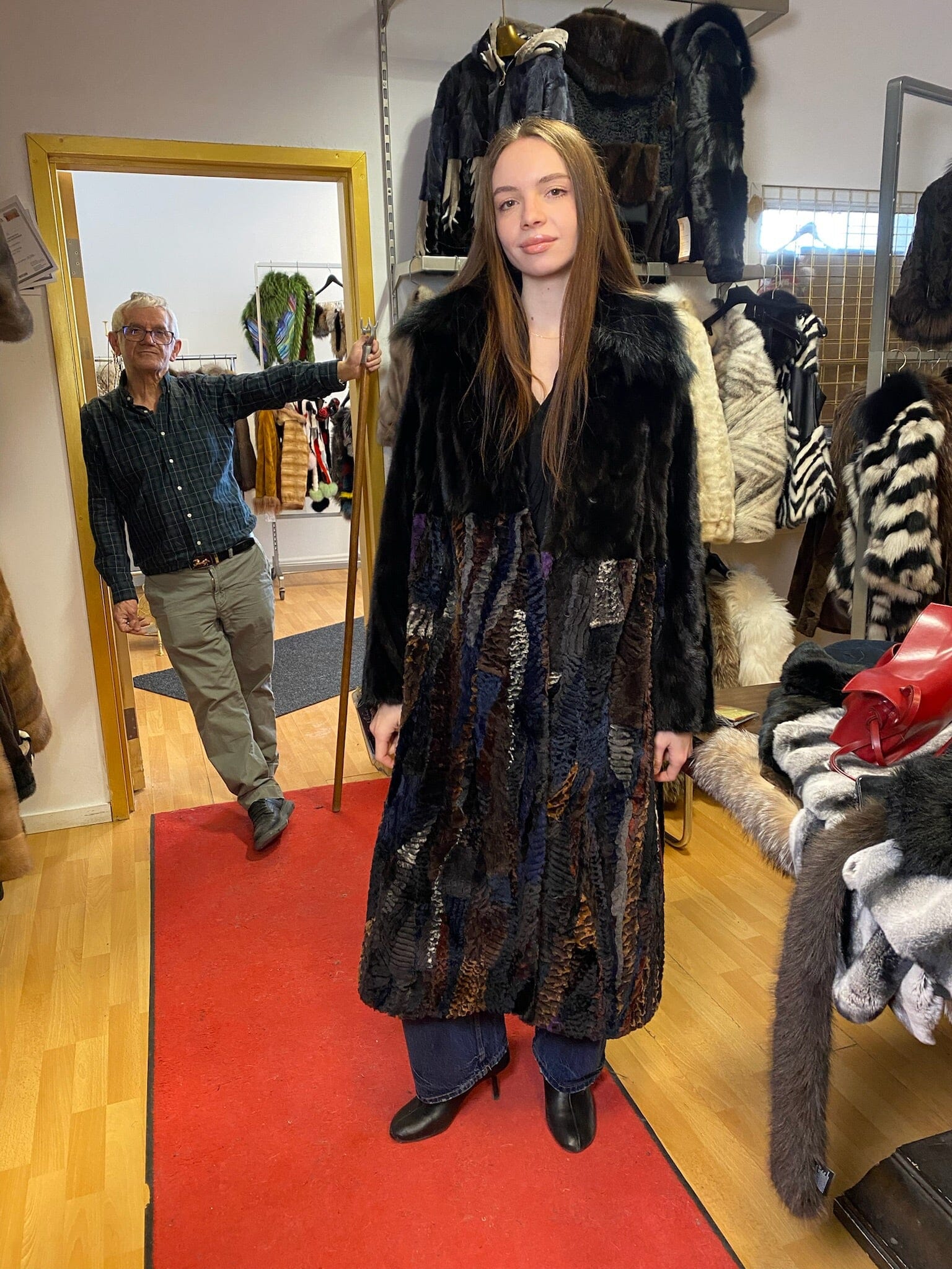 Art Piece Mink Coat Starlight Furs 