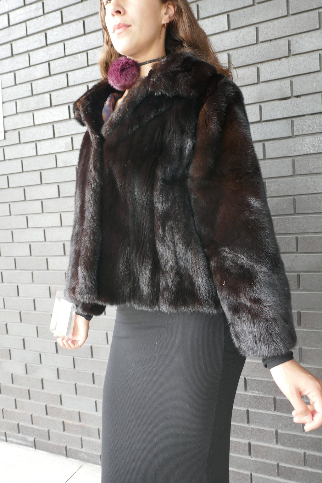 Black Mink Jacket Coats & Jackets Starlight Furs 