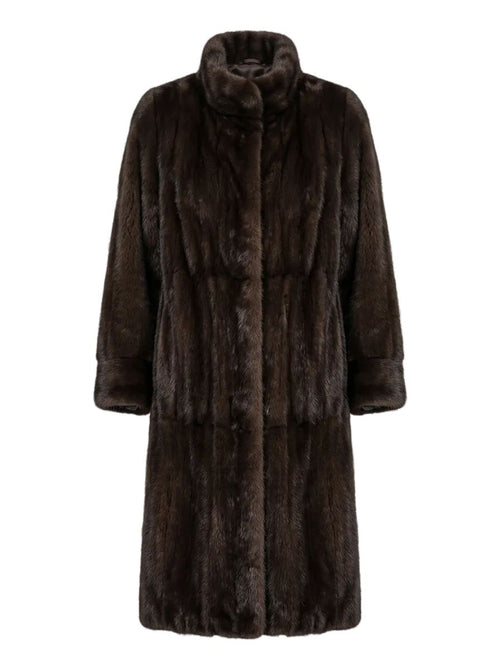 Black Mink Long Coat Fur Coat Starlight Furs 