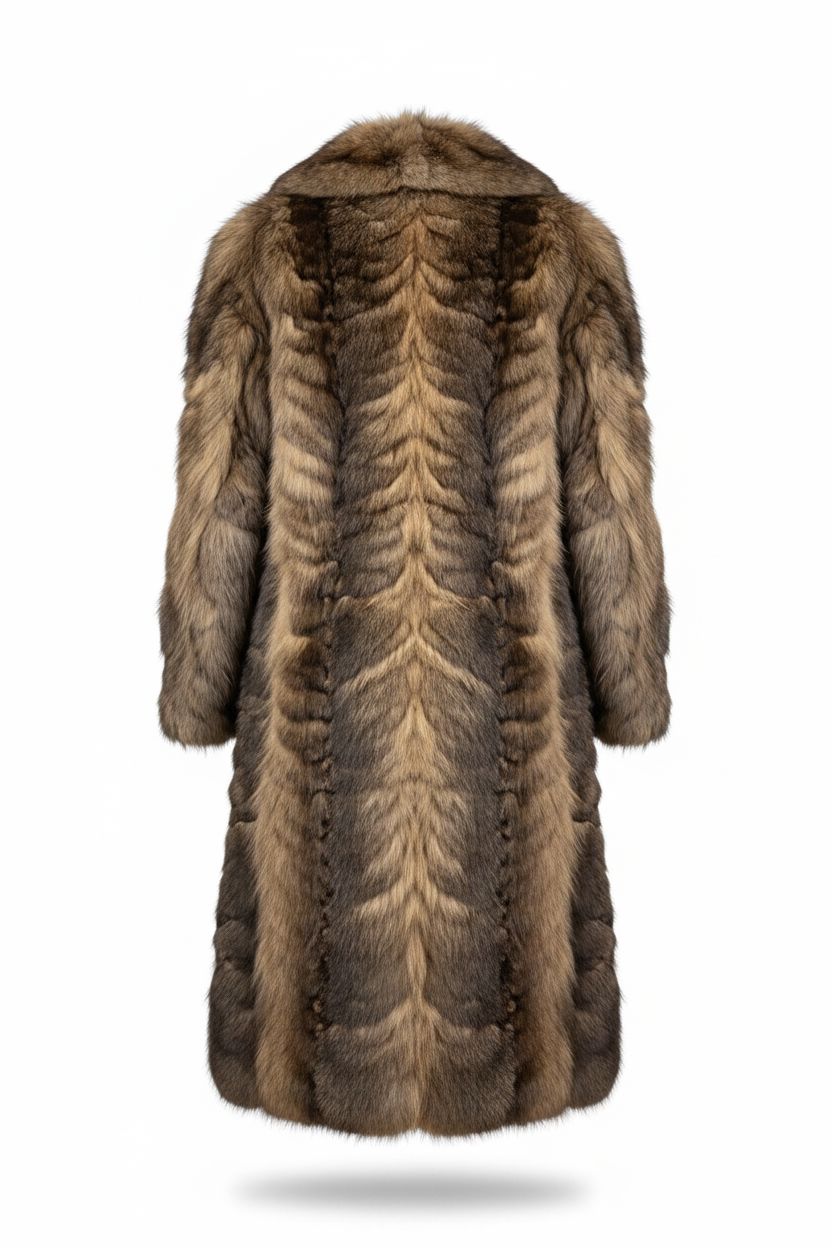 Canadian Sectioned Sable Fur Coat – Dark | Starlight Furs Fur Coat Starlight Furs 