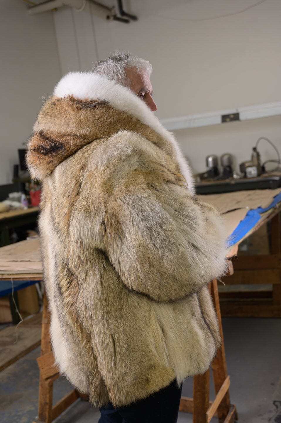 Coyote Fur Men's Jacket men's Starlight Furs 