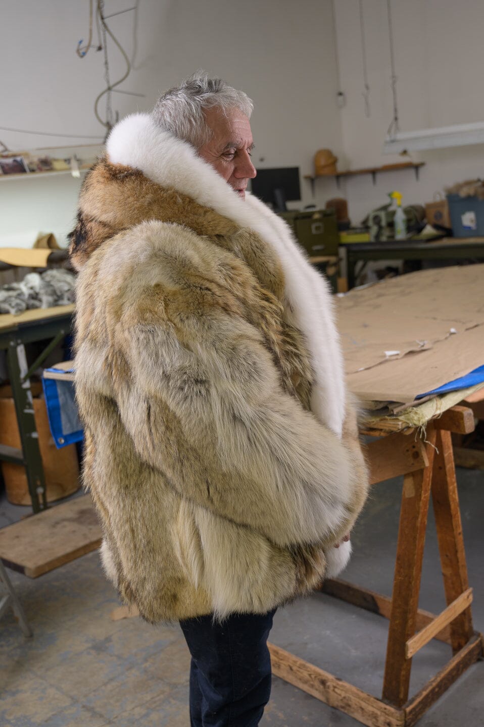 Coyote Fur Men's Jacket men's Starlight Furs 