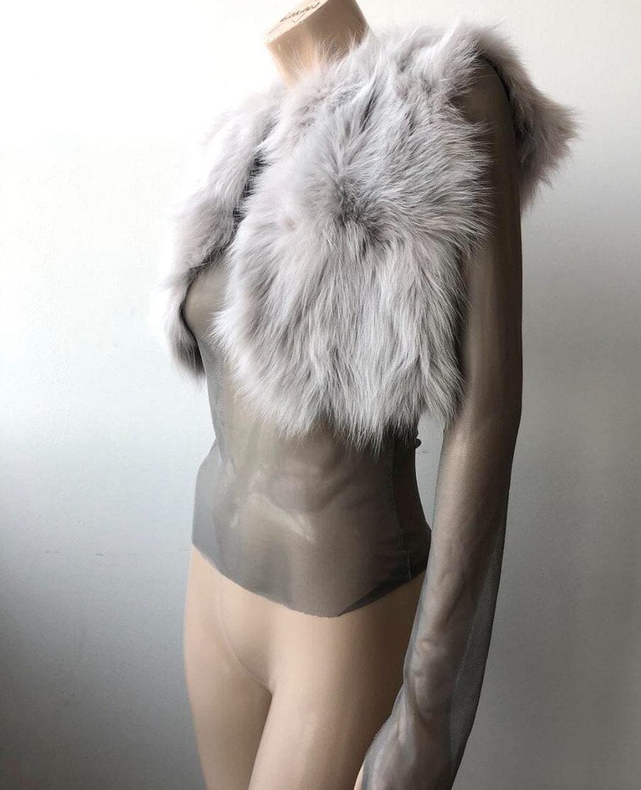 Fox Long Sleeve Bolero Starlight Furs 