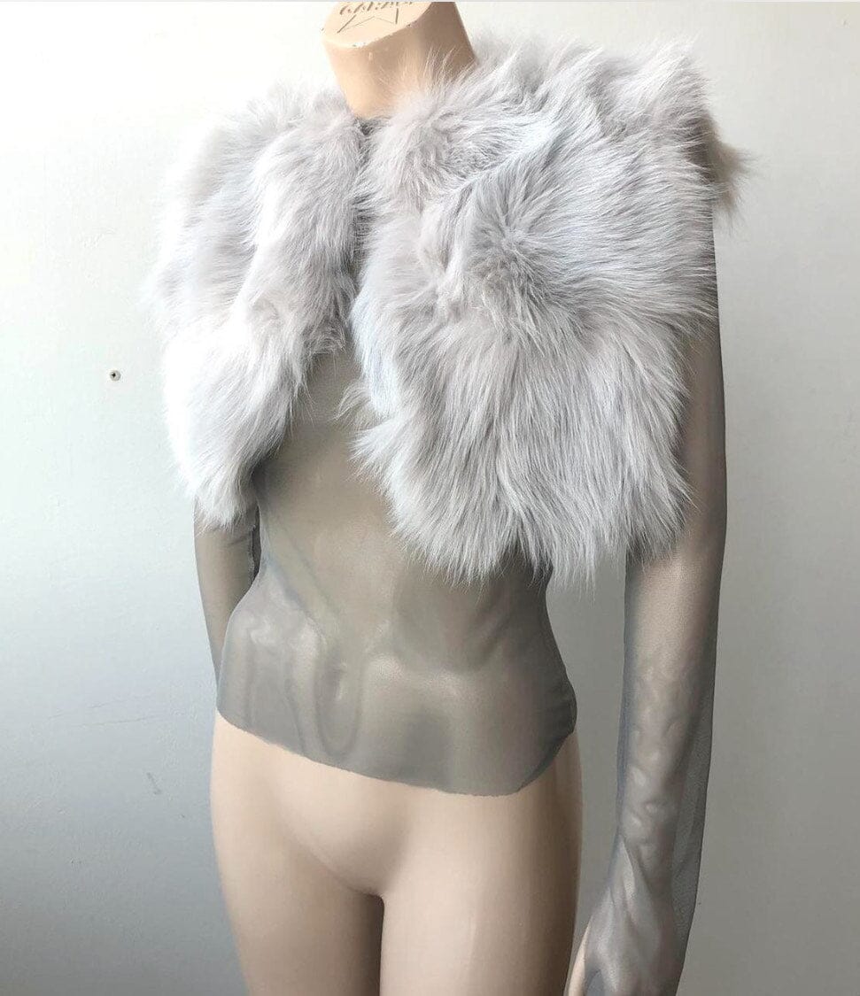 Fox Long Sleeve Bolero Starlight Furs 
