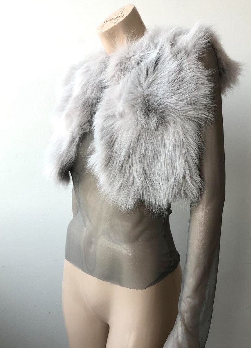 Fox Long Sleeve Bolero Starlight Furs 