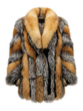 Golden Fox & Silver Fox Fur Coat Coats Starlight Furs 