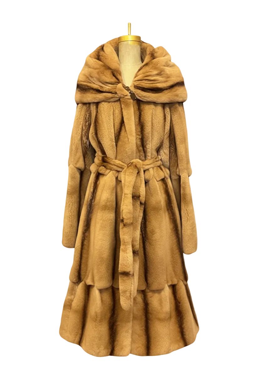 Honey Brown Sheared Mink Coat Fur Coat Starlight Furs 
