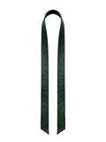 Leather Belt in Dark Green Accessories Starlight Furs 