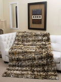 Lynx Fur Blanket — Handcrafted in Montréal Blankets Starlight Furs 