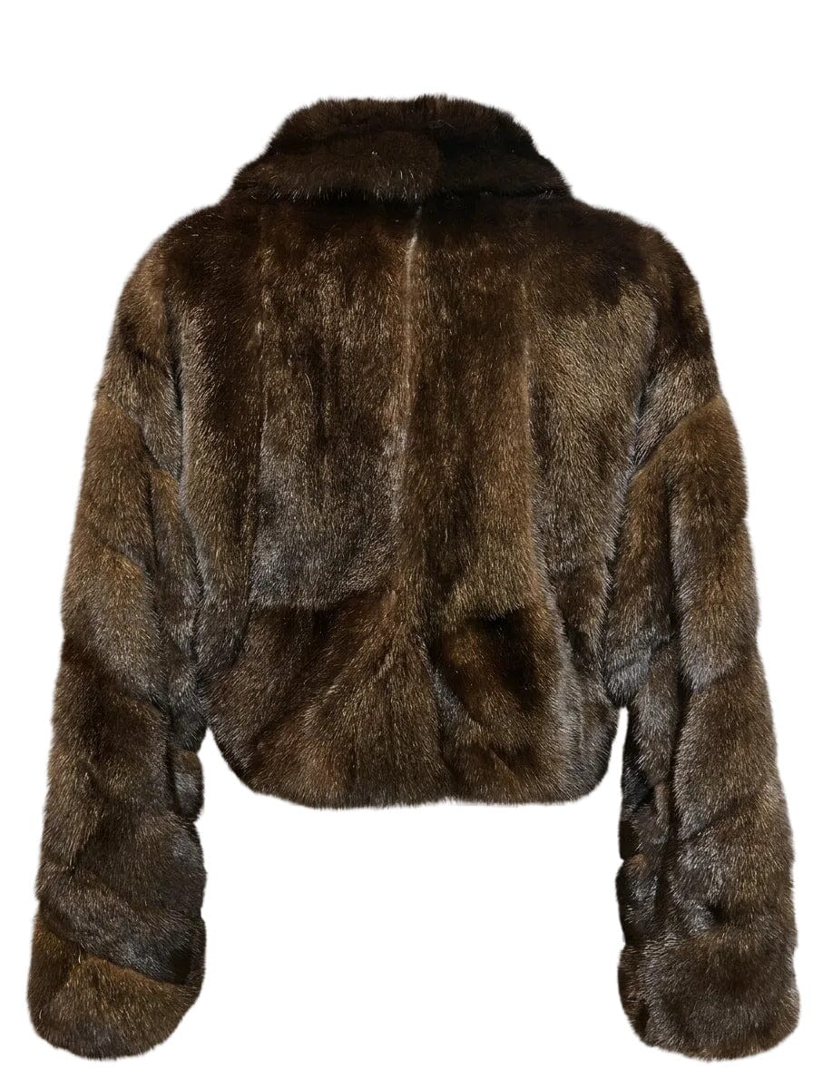 Mink Bolero Dark Brown Starlight Furs 