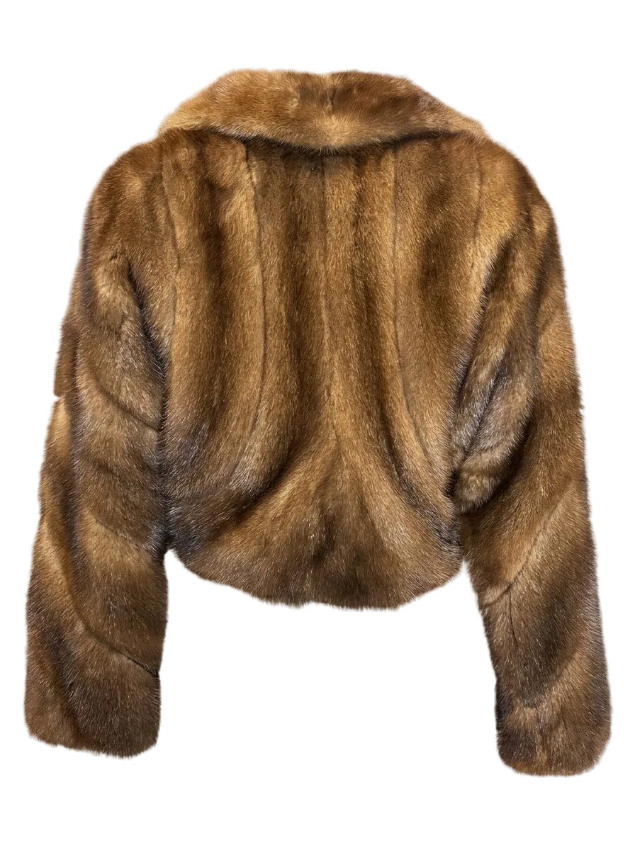 Mink Bolero Dark Brown Starlight Furs 