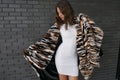 Mink Fur Patterned Blanket Blankets Starlight Furs 