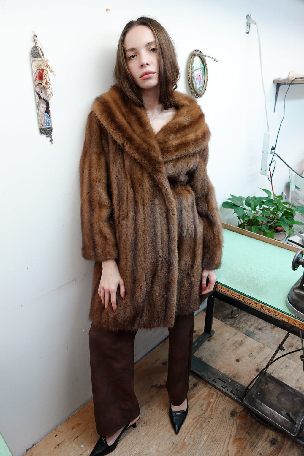 Mink Upsicle Coat Fur Coat Starlight Furs 