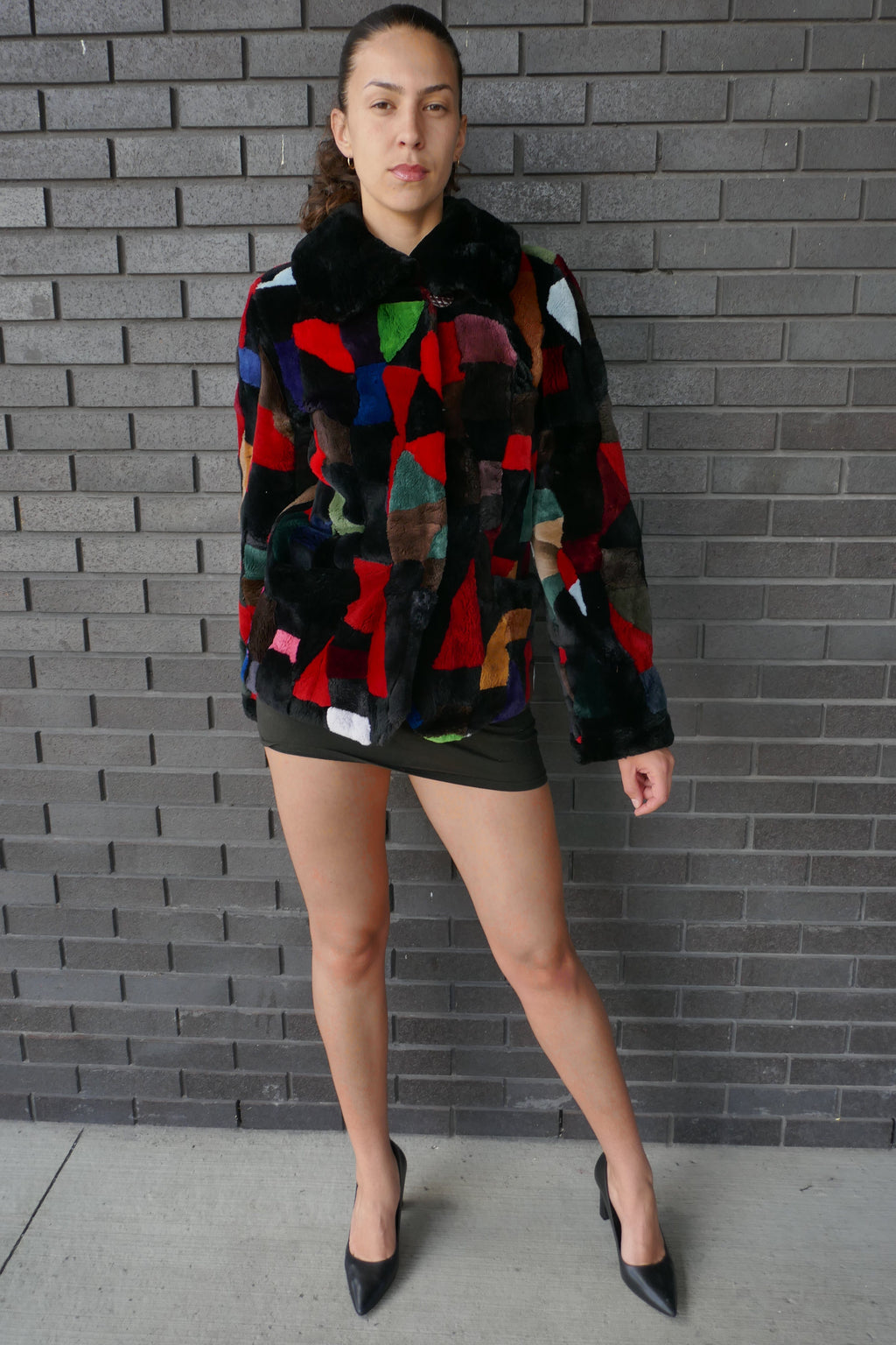 Multicolors Sheared Beaver Jacket Starlight Furs 
