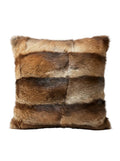 Muskrat Fur Pillow Blankets Starlight Furs 