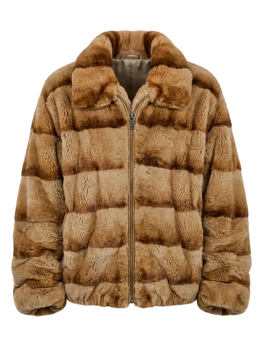 Rex Rabbit Brown 3XL Men’s Coat men's Starlight Furs 