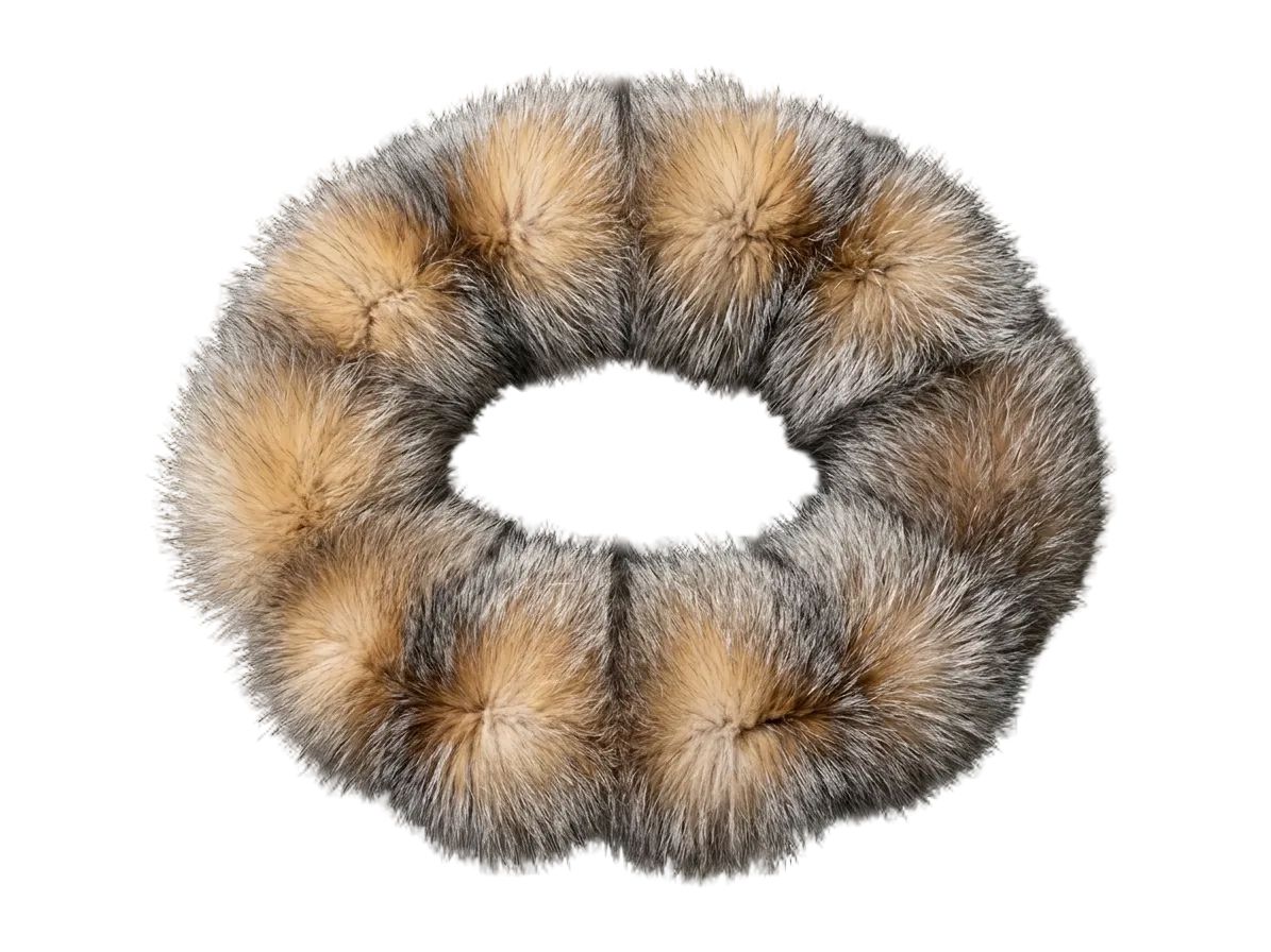 Saga Fox Fur Headband Fur Accessories Starlight Furs Natural Blend 