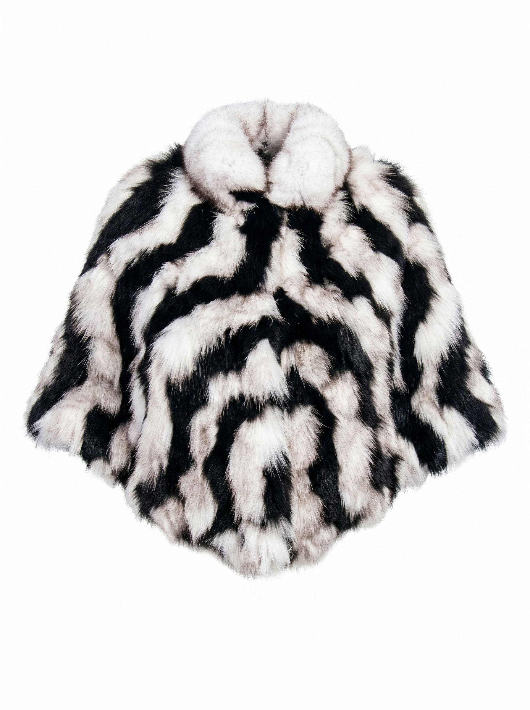 Short Two Tones Fox Cape Capes Starlight Furs 