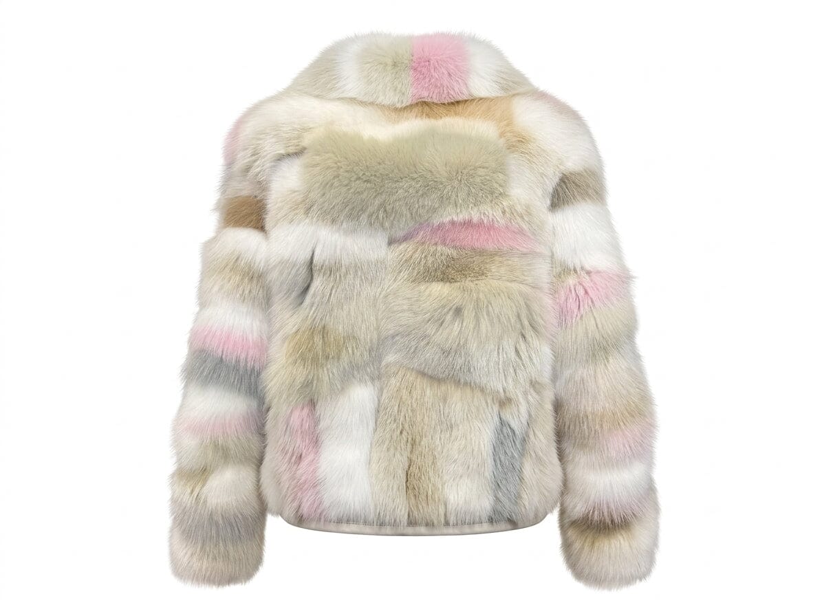 Starlightfurs Fox Cropped Jacket Gelato Starlight Furs 