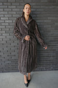 Up-cycled Luticia Grey Mink Coat Outerwear Starlight Furs 