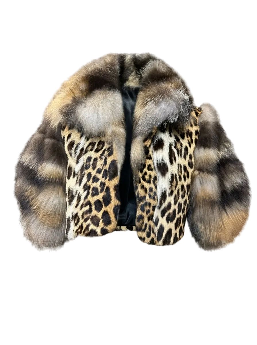 Wild Cat Cropped Bolero - CANADA ONLY Fur Jacket Starlight Furs 
