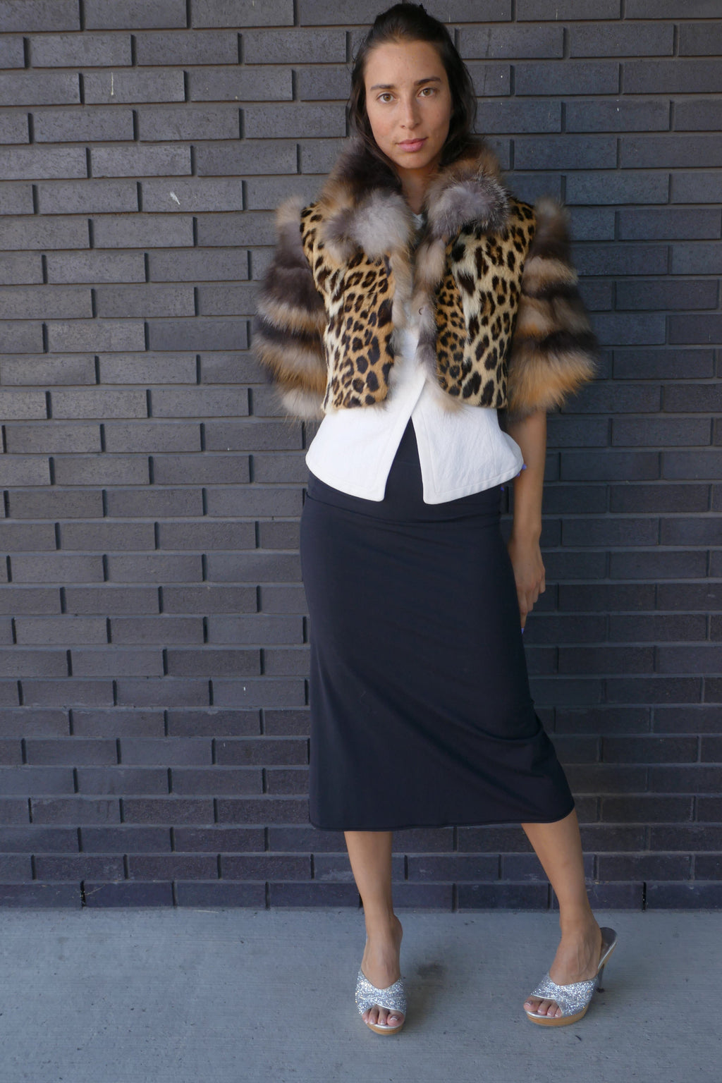 Wild Cat With Crystal Fox Bolero - CANADA ONLY | Starlightfurs Starlight Furs 