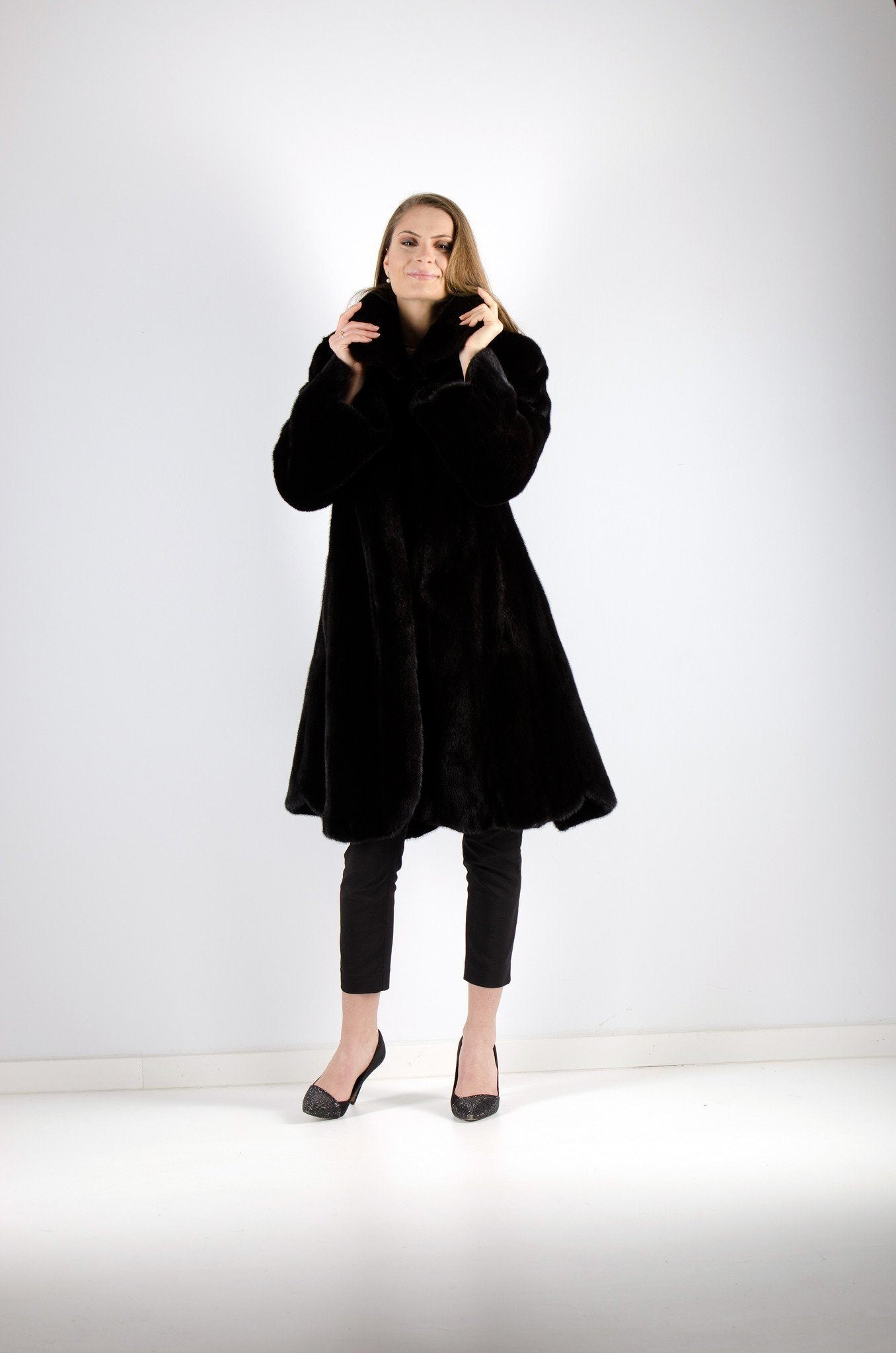 22 | Black Mink Coat Coats Starlight Furs 