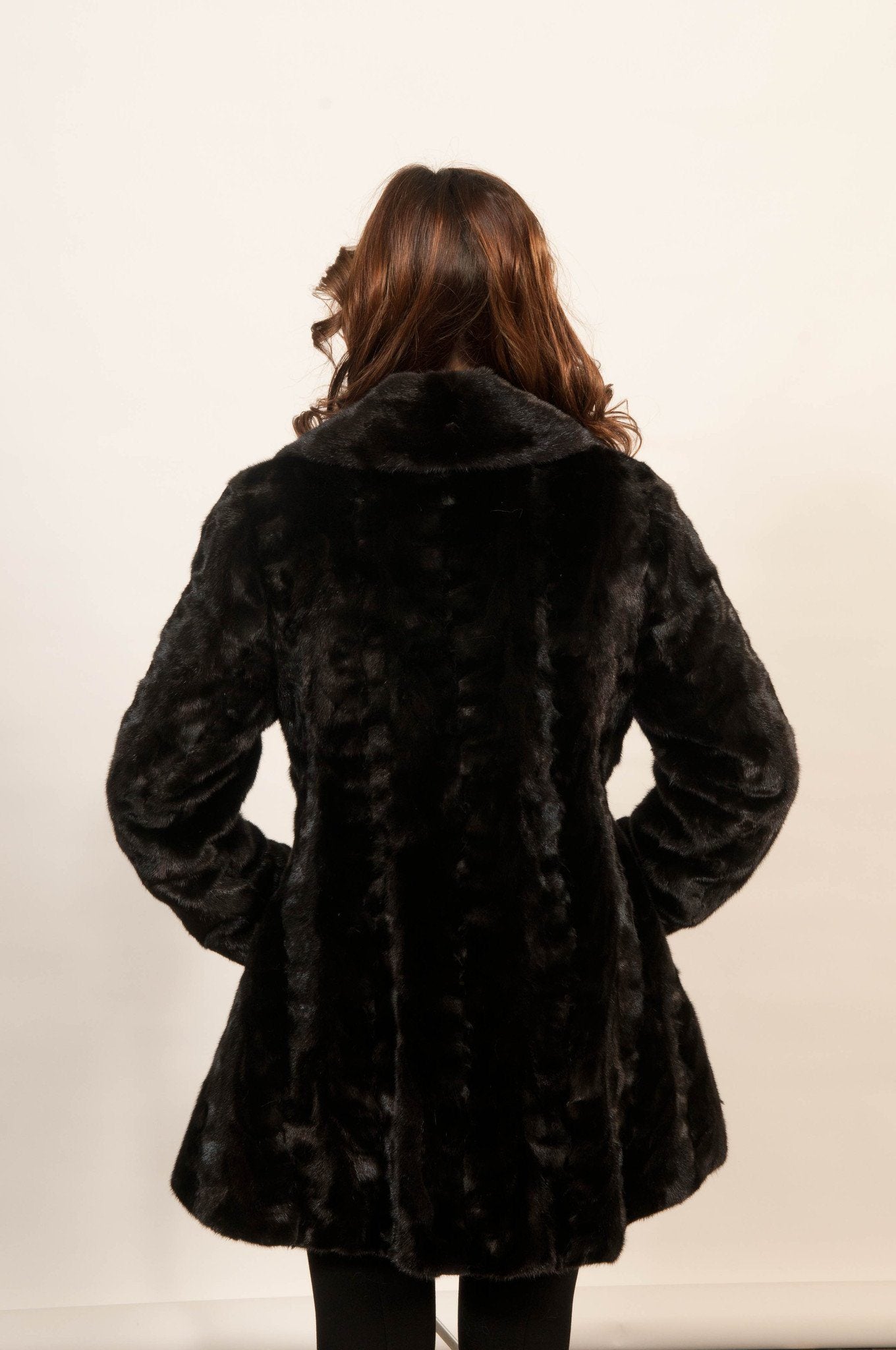 25 | Black Dyed Mink Fur Jacket Jackets Starlight Furs 