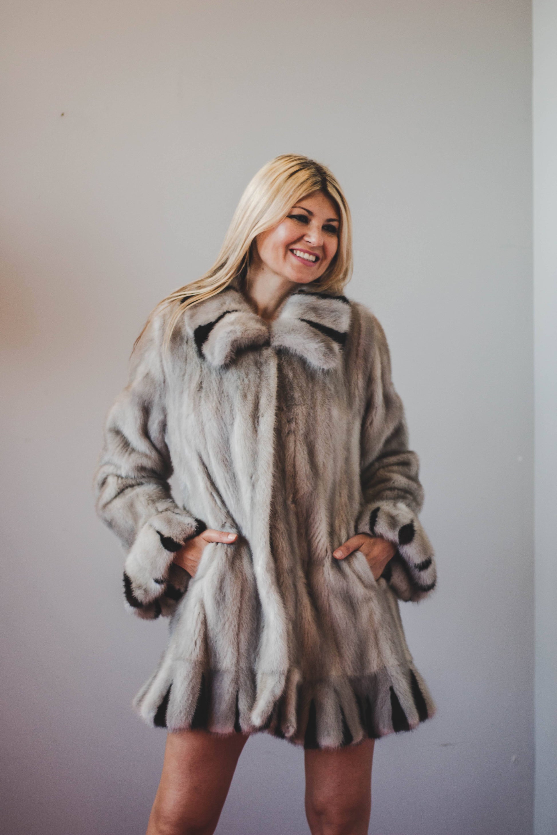68 | Restyled Mink Saphire Jacket Jackets Starlight Furs 