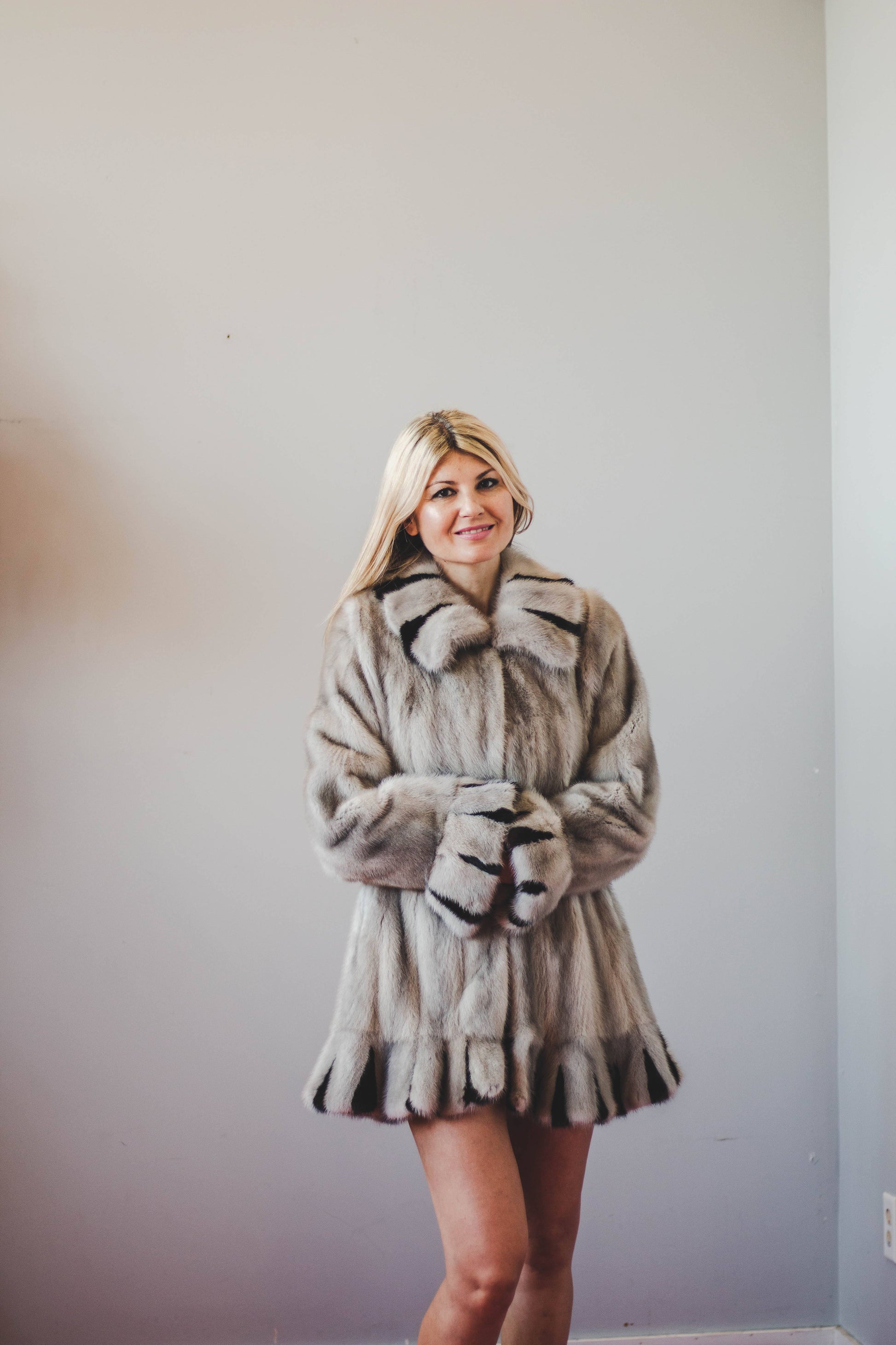 68 | Restyled Mink Saphire Jacket Jackets Starlight Furs 
