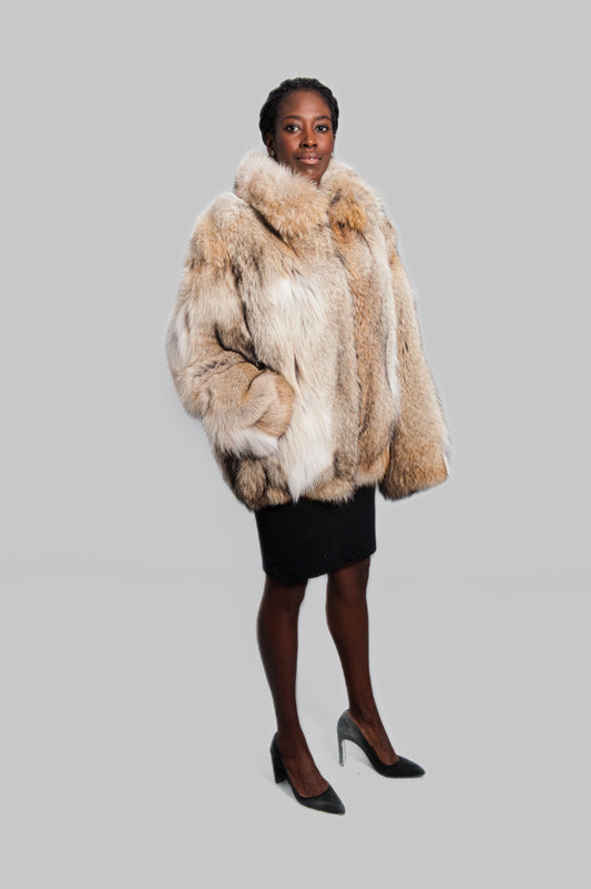 Crystal Fox Jacket  Starlight Furs – Starlight Furs