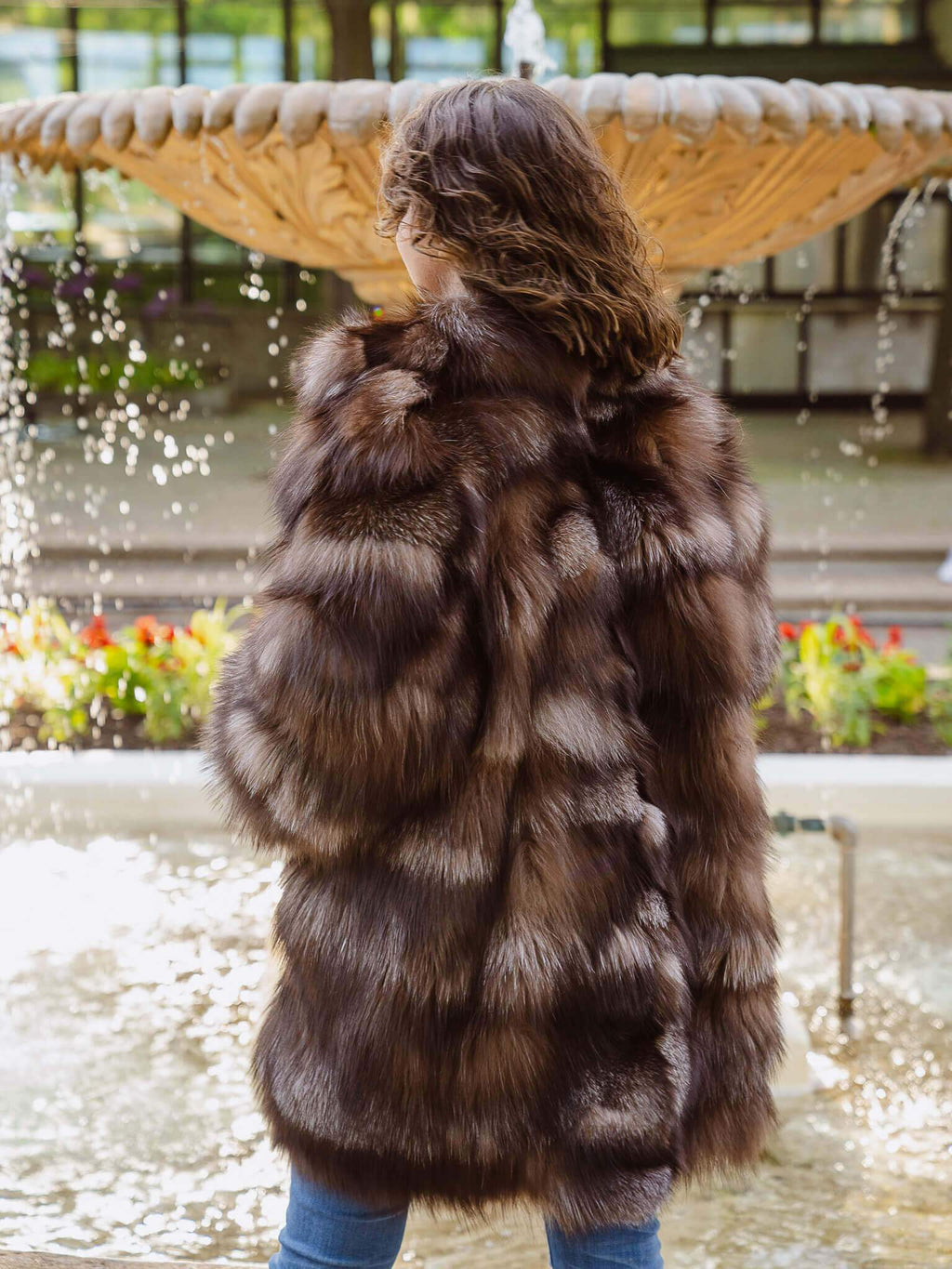 Crystal Fox Jacket Coats & Jackets Starlight Furs 