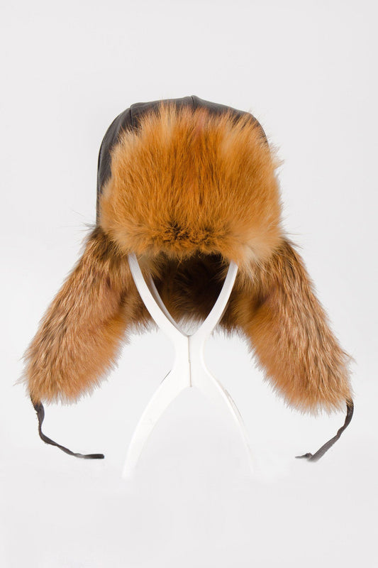 Fox Aviator Hat Accessories Starlight Furs 