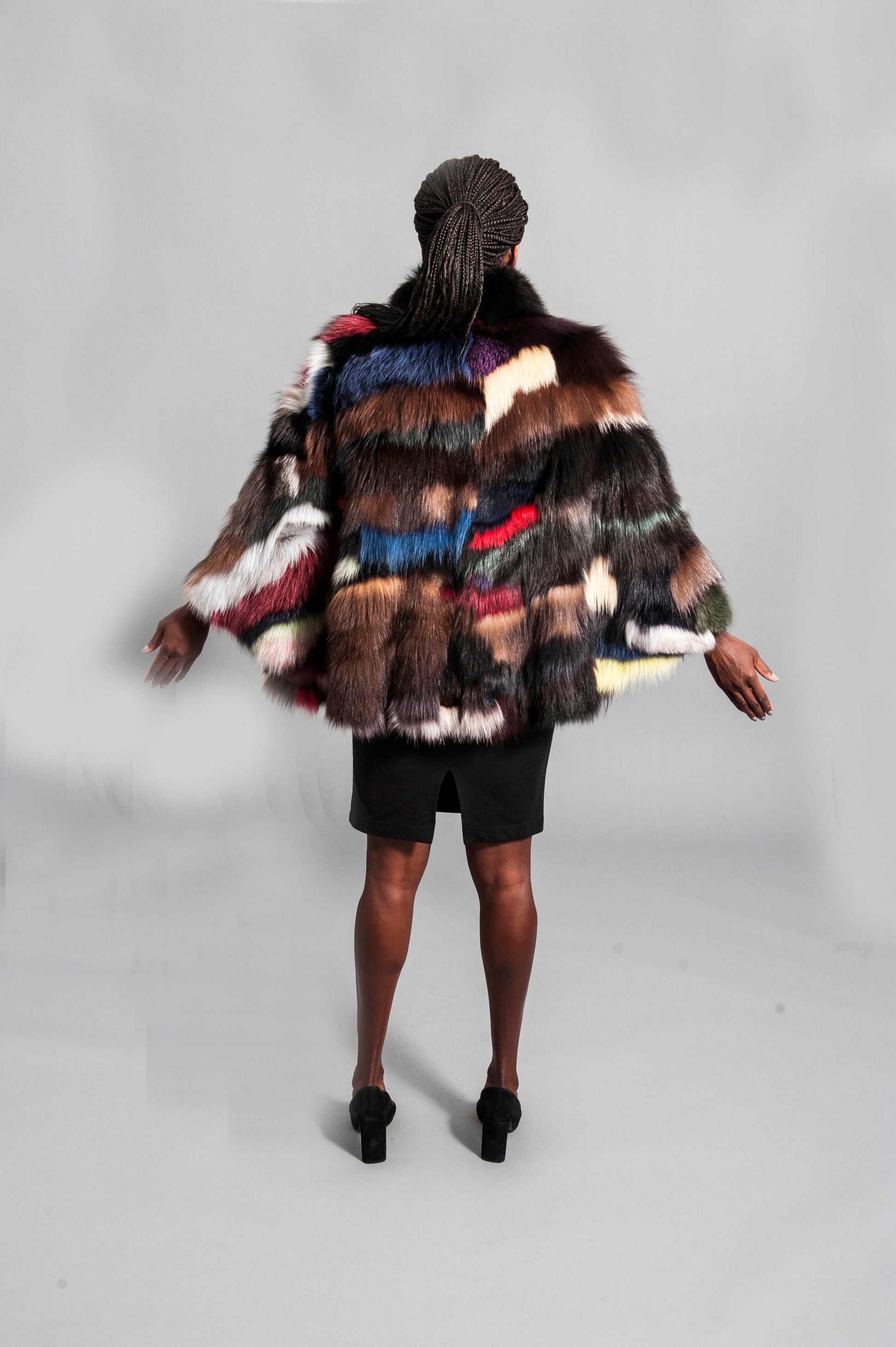 Fox Cape Multi-Tones Starlight Furs 
