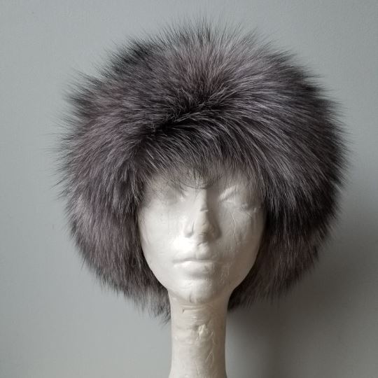 Fox Fur Headband or Neck Warmer Accessories Starlight Furs 