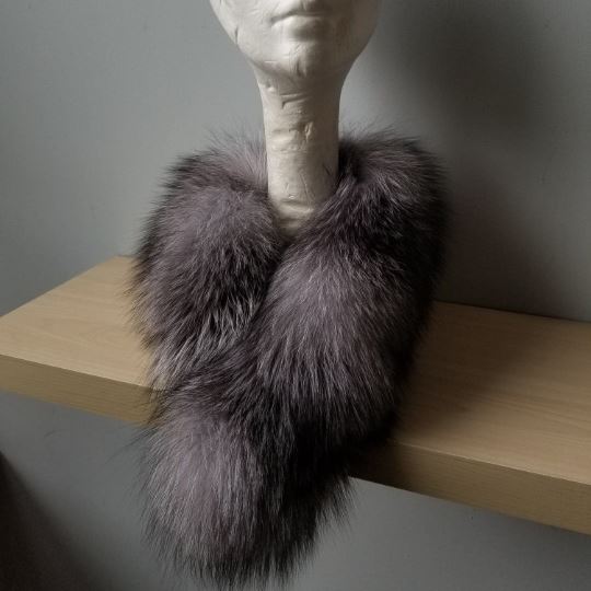 Fox Fur Headband or Neck Warmer Accessories Starlight Furs 