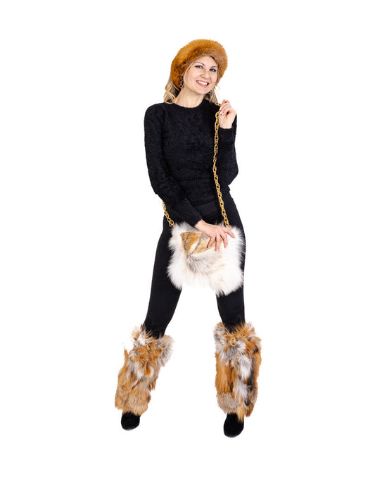 Fox Fur Purse & Hand Muffs Accessories Starlight Furs 